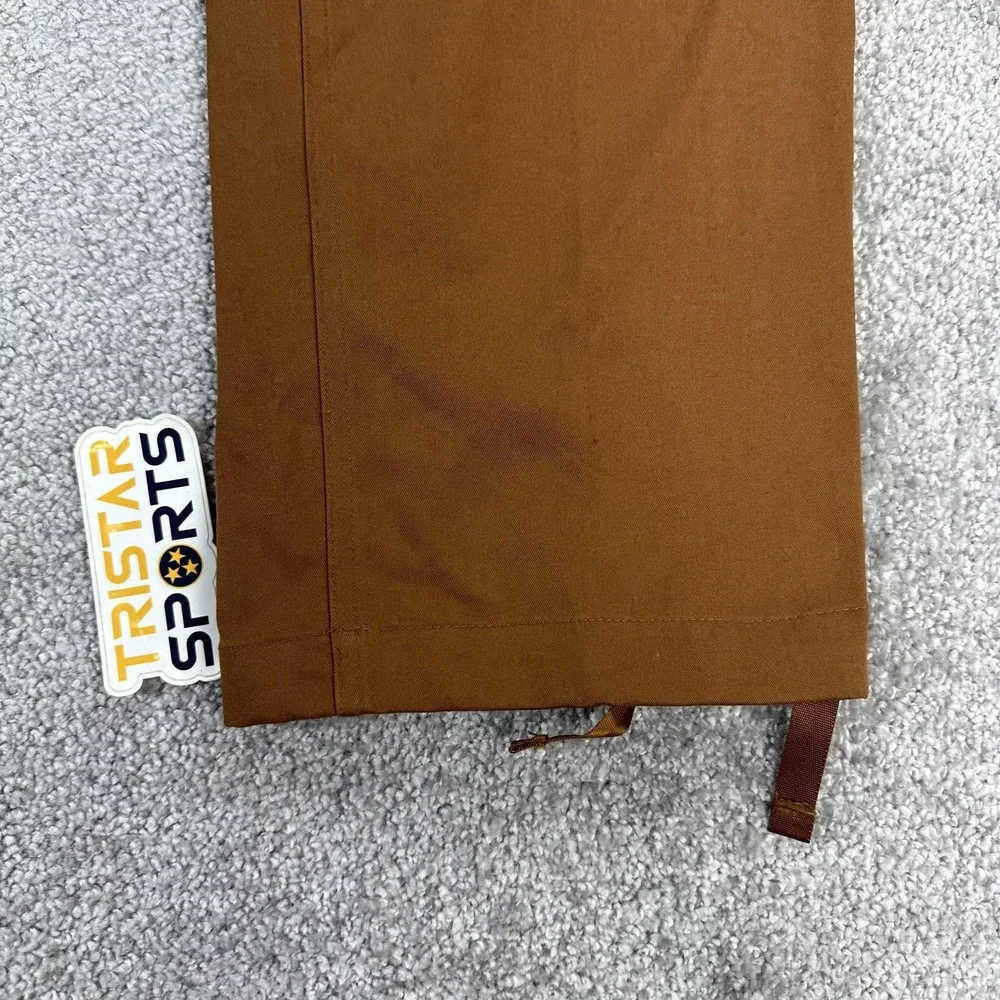 Jordan Cargo Pants Mens Medium Brown Stretch Drawcord Hem Utility FB7305-281